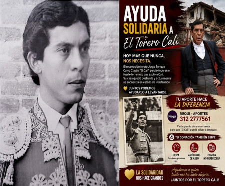 Faena de Solidaridad con Enrique Calvo “El Cali”